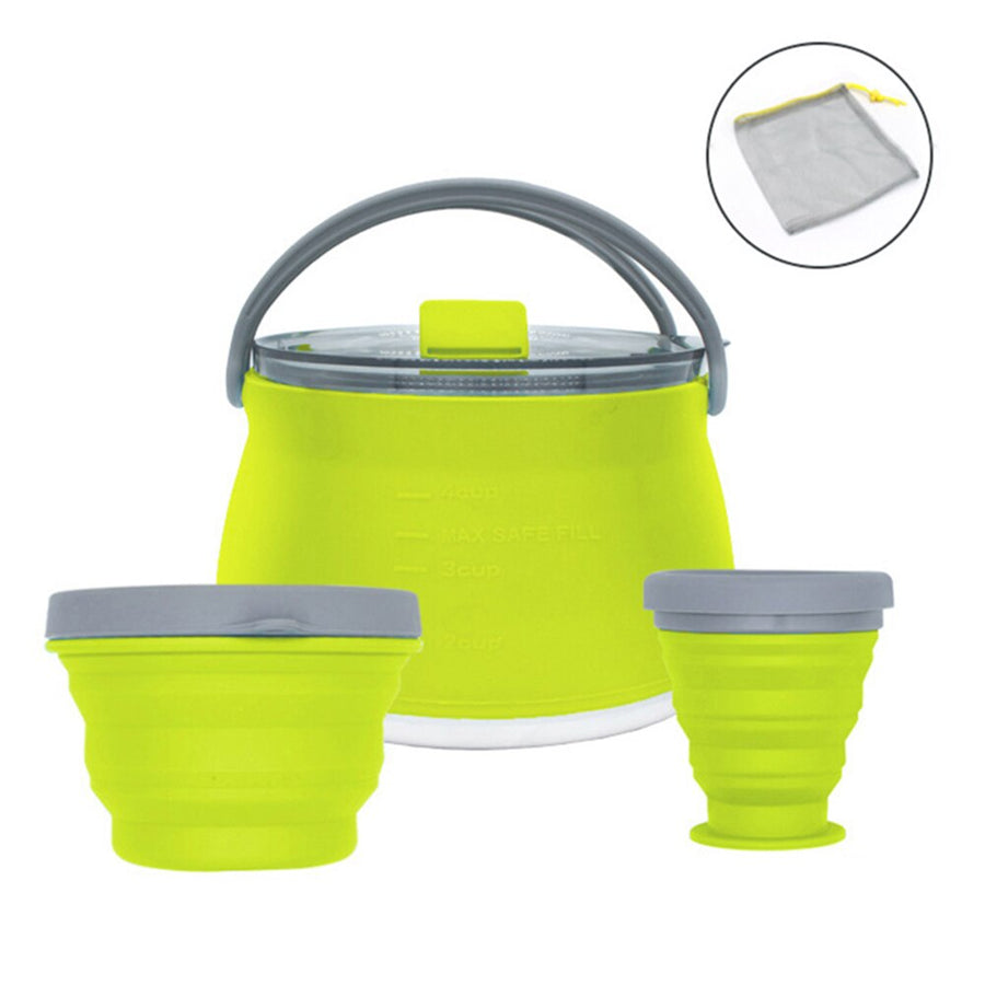 Travel Go Multifunctional Collapsible Outdoor Kettle - Image 7