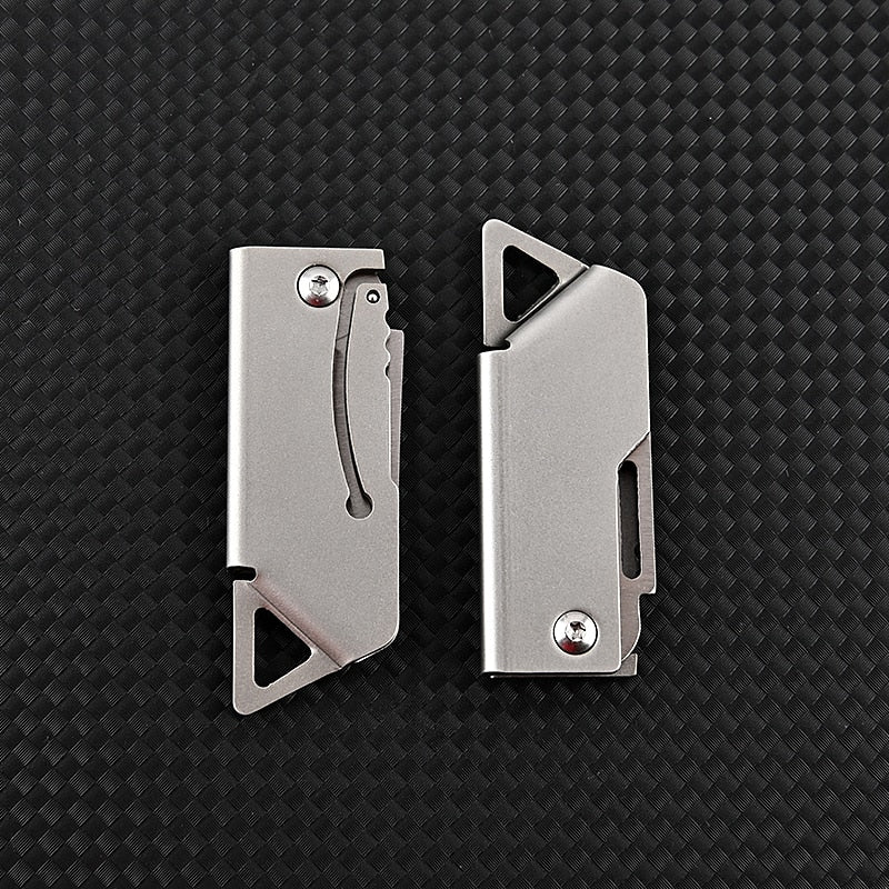 Foldable Master Stainless Steel Survival Mini Knife - Image 5