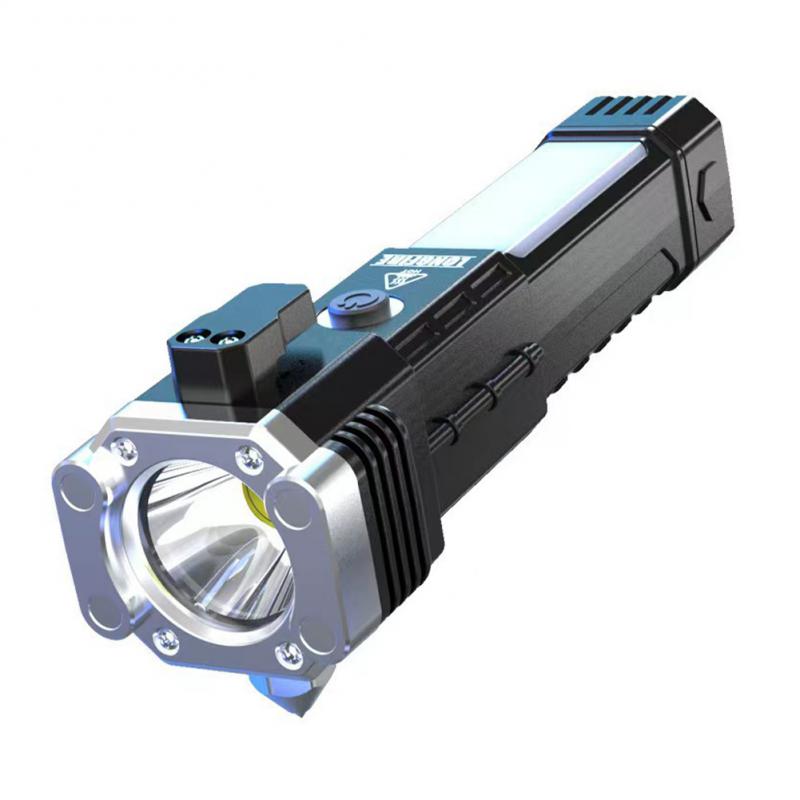 Multifunctional Heavy-Duty Magnetic Safety Rechargeable Flashlight - Image 5