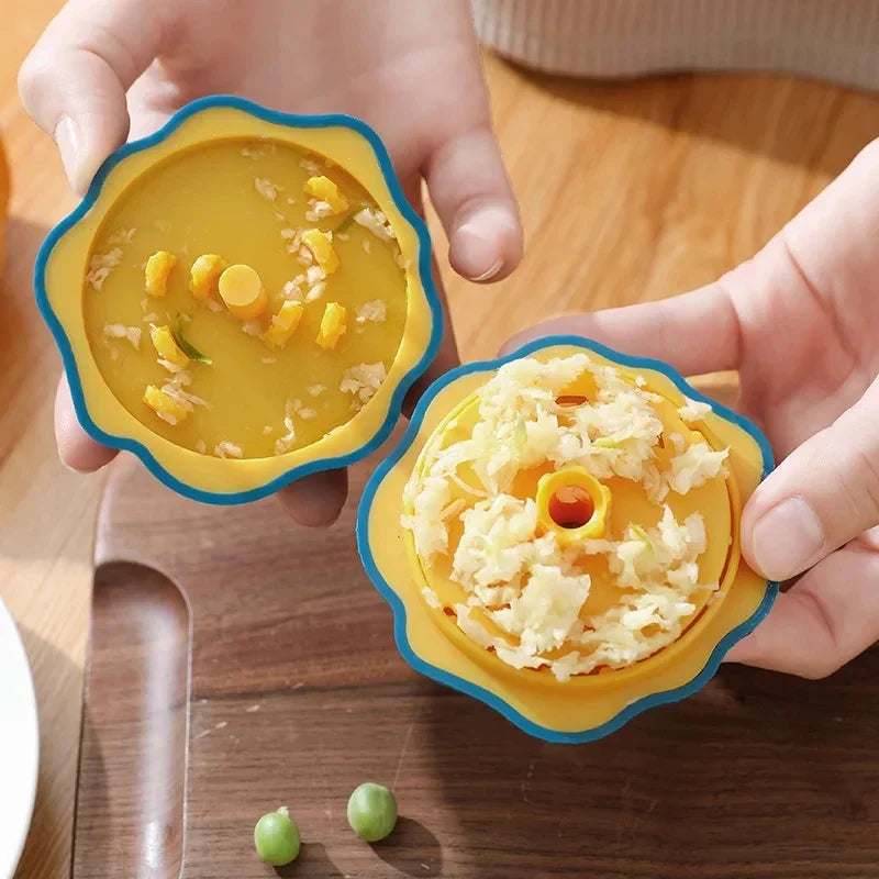 Garlic Shape Rotating Vegetable Grinder - Image 2