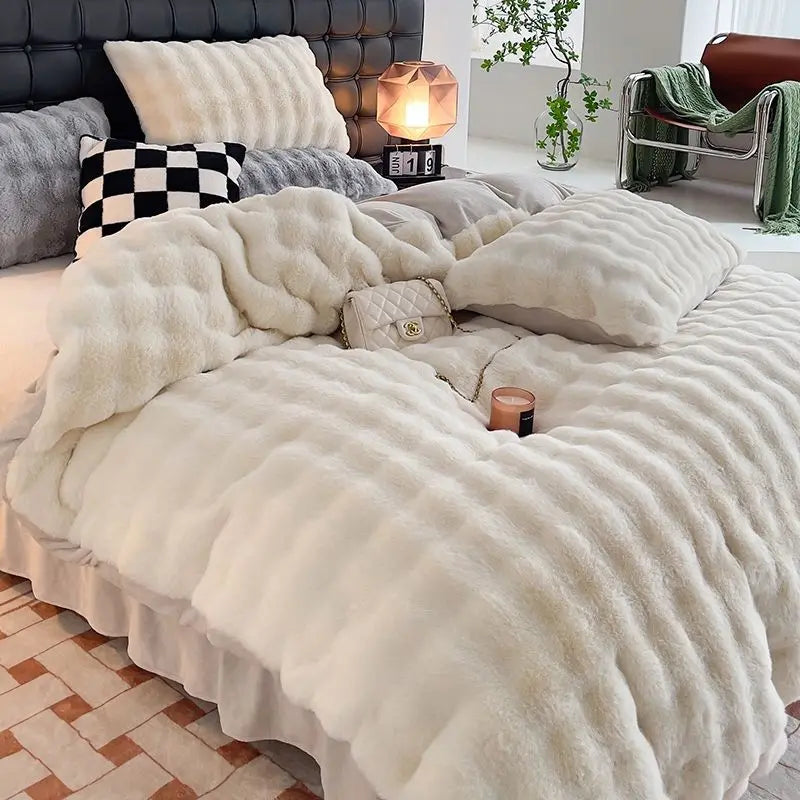 Cloud-Like Luxury Cozy Fluffy Bedding Set - Image 6