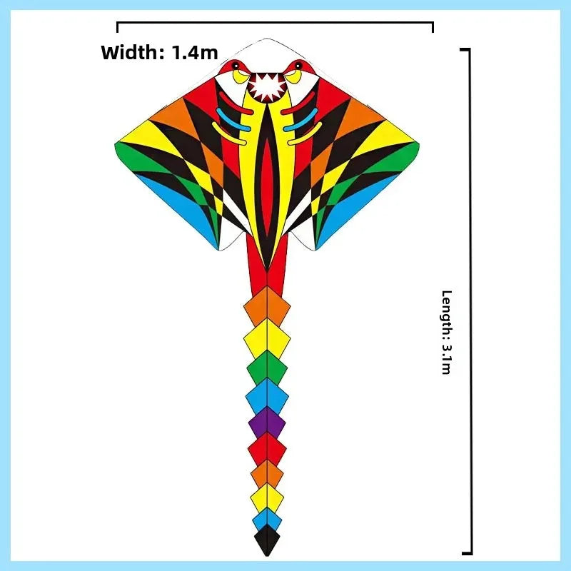 Colorful Long Tail Outdoor Rainbow Kite - Image 7