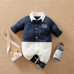 Newborn Baby Gentleman Jumpsuit