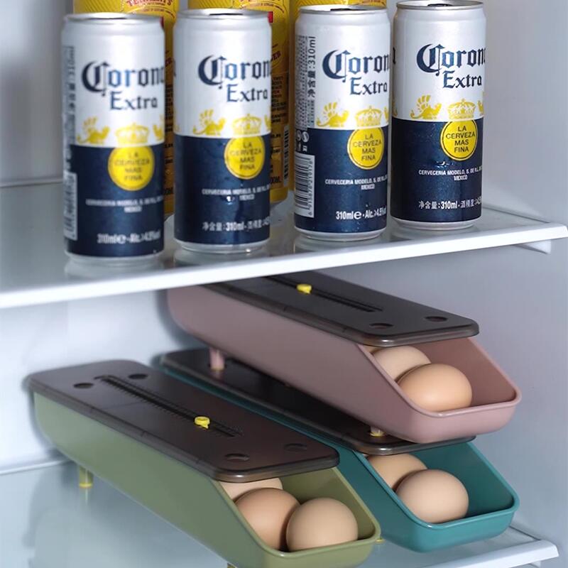 Automatic Stackable Refrigerator Egg Storage Box