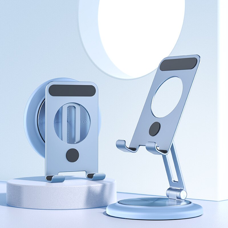 360 Rotating Wooden Foldable Universal Phone Holder - Image 8