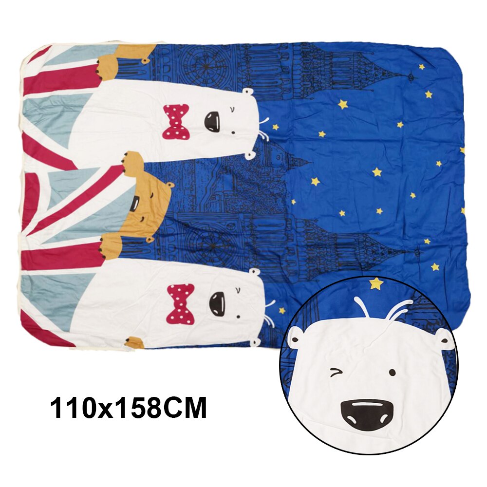 Cartoon Waterproof Reusable Changing Mat