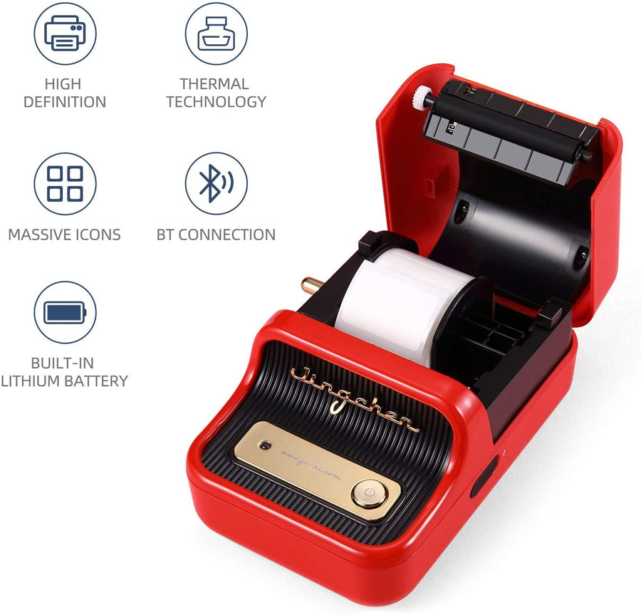 Mini Wireless Label Thermal Printer - Image 3