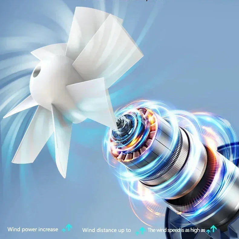 Wearable Clip-On Cooling Mini Powerful Fan - Image 4