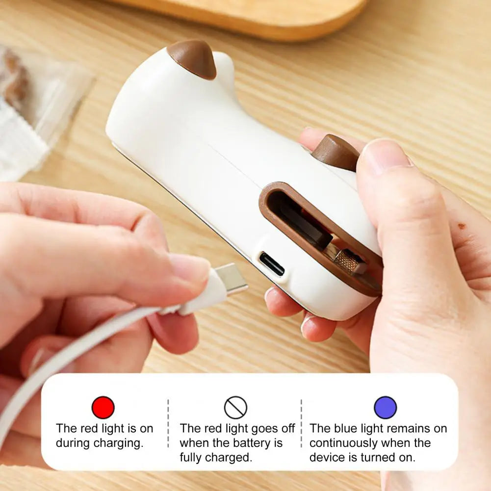 Double Power Rechargeable Magnetic Sealing & Cutter - Image 4