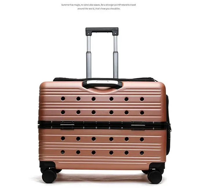 Travel-Friendly Hop Nest Pet Carrier Suitcase - Image 7