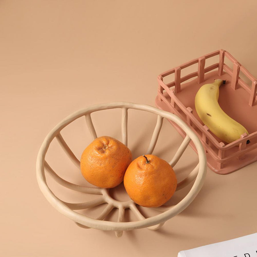 Nordic Creative Resin Hollow Fruit Trays - Image 3