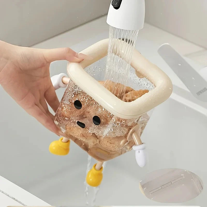Smile Station Cartoon Toothbrush Holder
