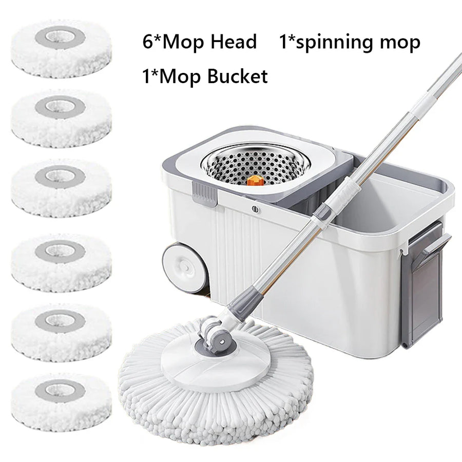 Ultra Dry Turbo Clean Microfiber Easy Cleaner Mop - Image 8