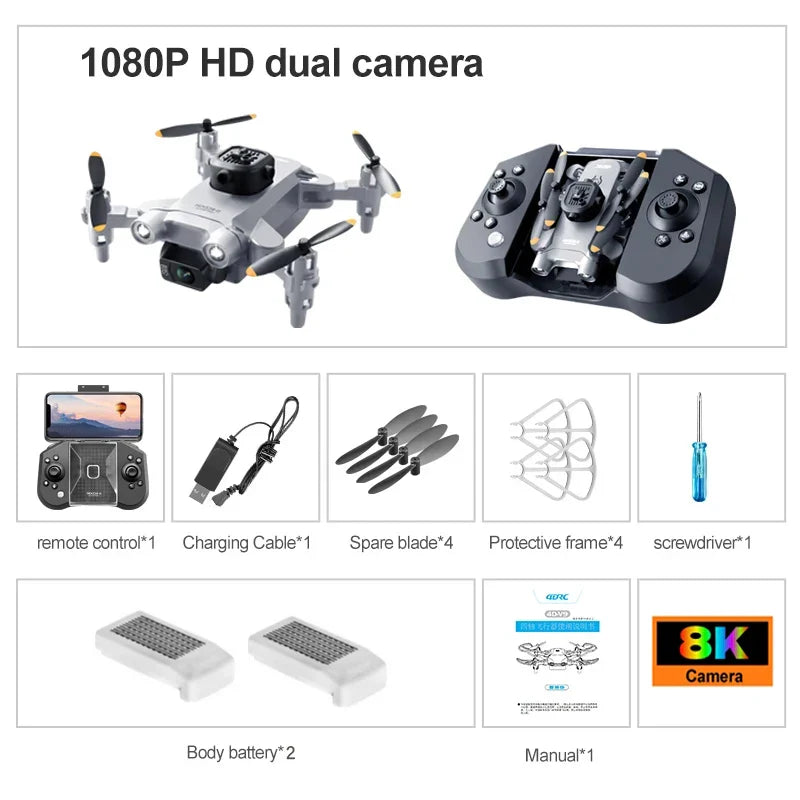 5D Obstacle Detection Aerial Imaging FPV Drone - Image 11