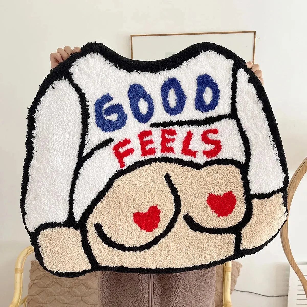 Good Feels Body Art Tufted Rug - Image 3