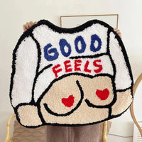 Good Feels Body Art Tufted Rug - Image 3