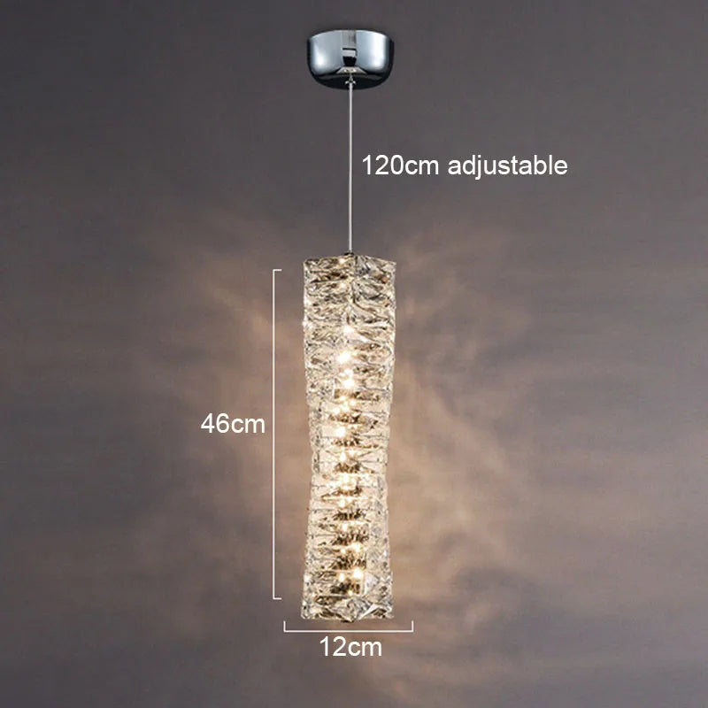 Crystal Frost Chandelier Lamp - Image 7
