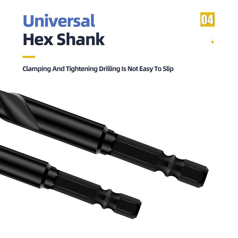 Heavy-Duty Mega Ultimate Cross Hex Drill Bit Set - Image 1