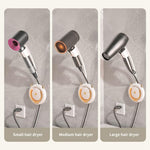 Mounted Universal Self-Adhesive Hair Dryer Holder