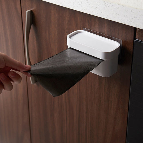 Self-Adhesive Wall Garbage Bag Dispenser - Image 0
