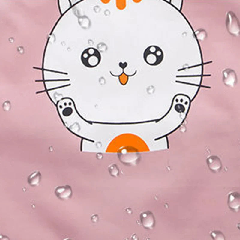 Waterproof Cartoon Baby Easy-to-Clean Bibs - Image 7