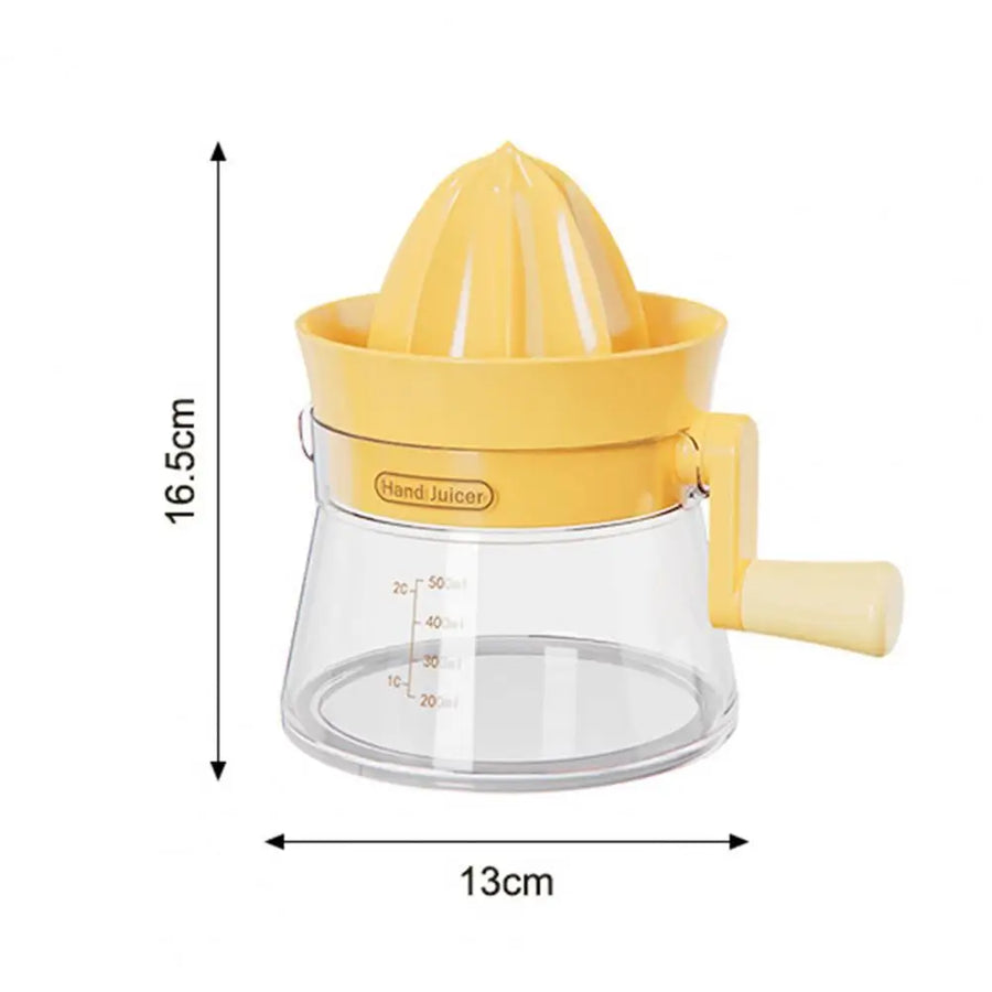 Dual Press Hand Powered Effortless Lemon Fruit Juicer - Image 6