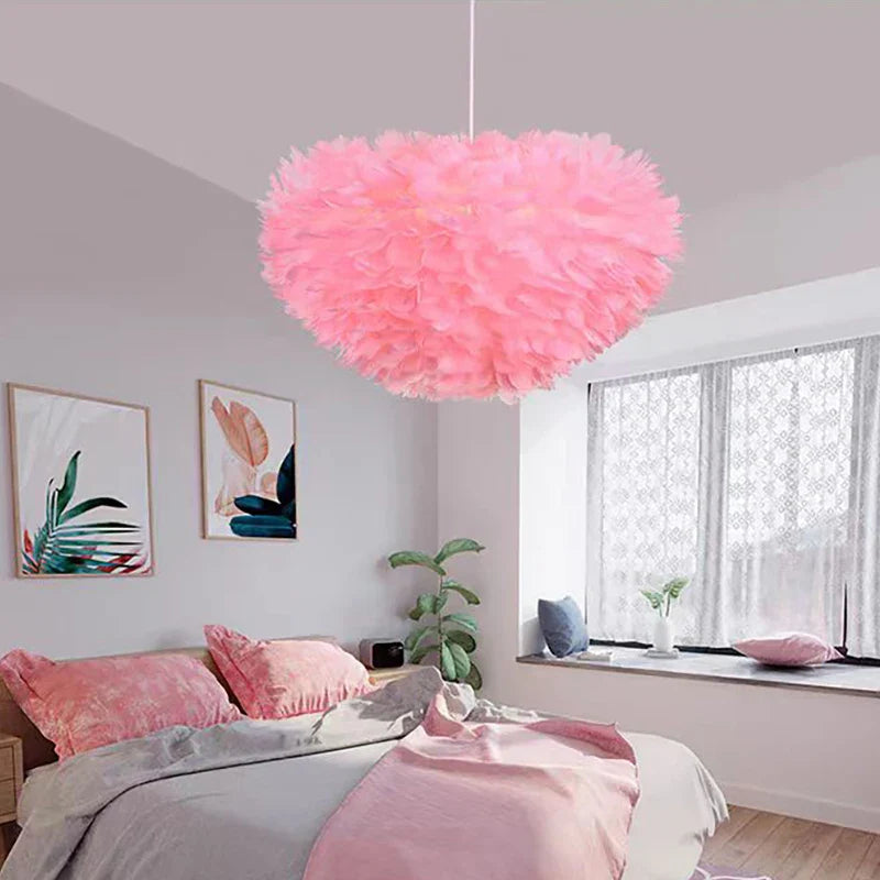 Cloud Like Realistic Feather Chandelier - Image 4