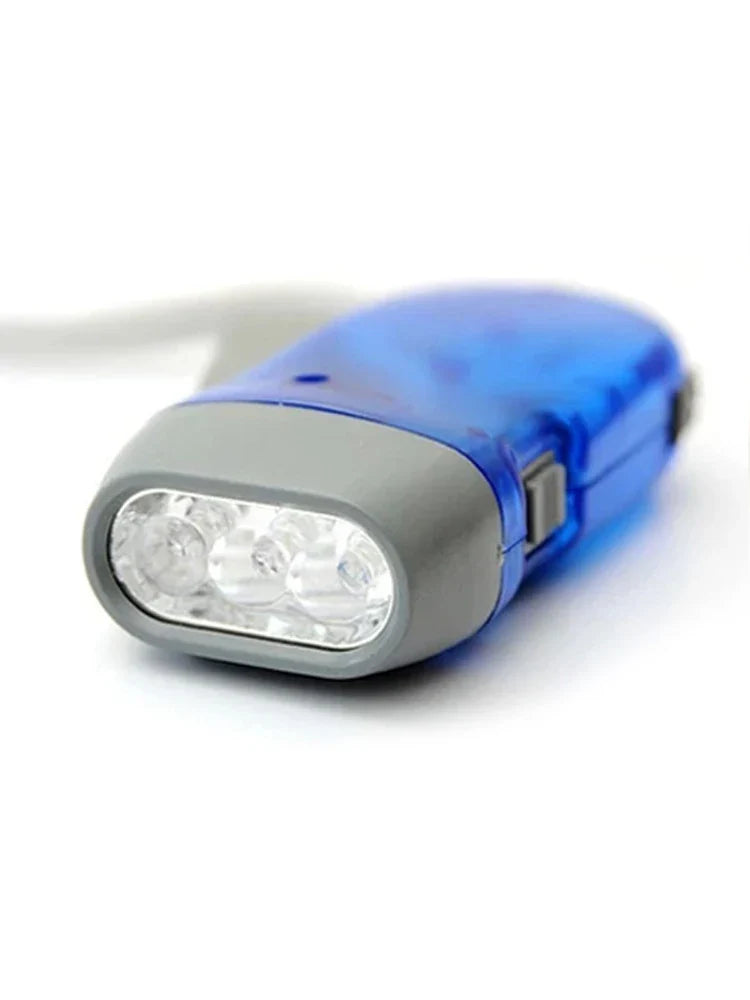 Manual Emergency Outdoor Mini Flashlight