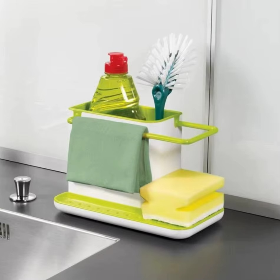 Kitchen Cloth Hanger Soap Dispenser - Image 3