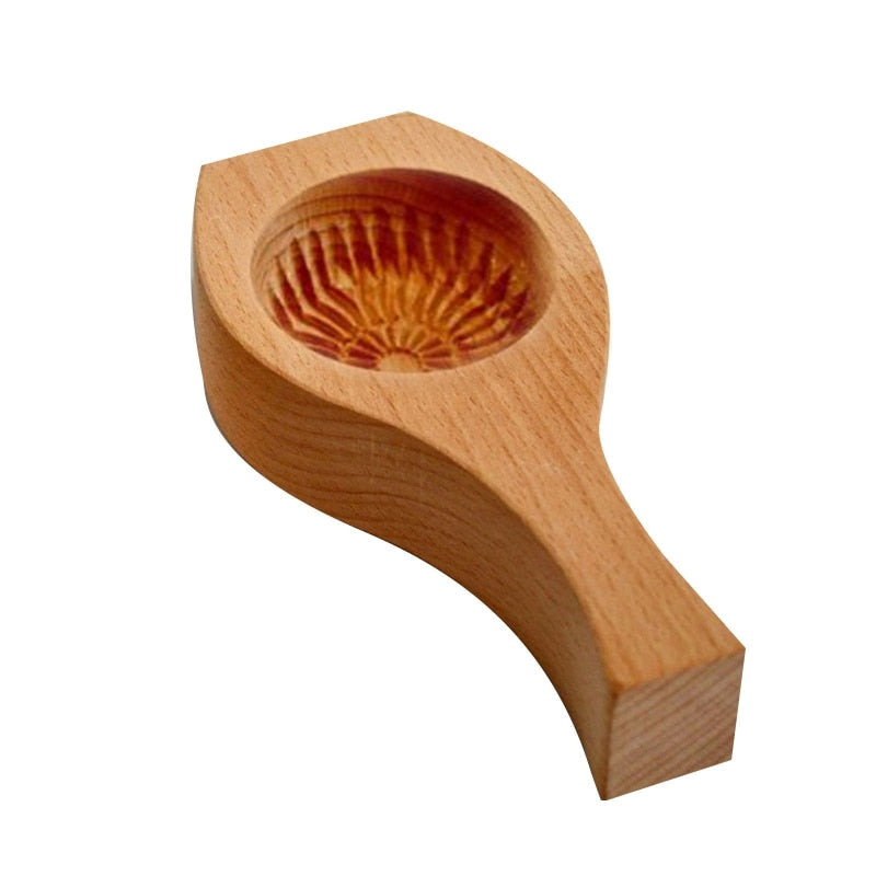 Wooden Moon Dumpling Maker Mold - Image 8