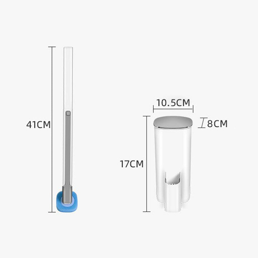 Disposable Long Handle Cleaning Pro Toilet Brush - Image 3