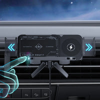 Touch & Rotate Automatic Universal Car Wireless Charge Phone Holder - Image 3