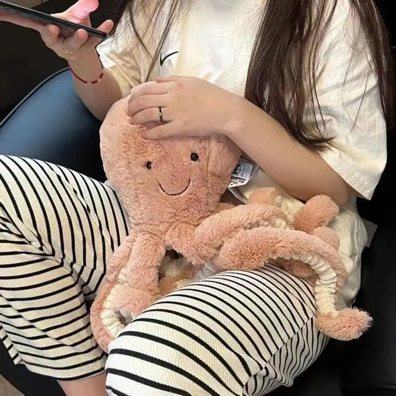 Friendly Octopus Soft Huggable Plush Toy - Image 4