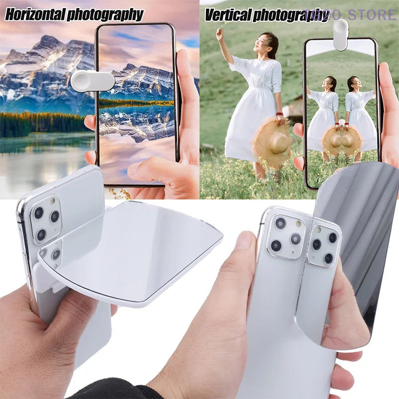 Phone Camera Mirror Reflection Effect Clip Kit