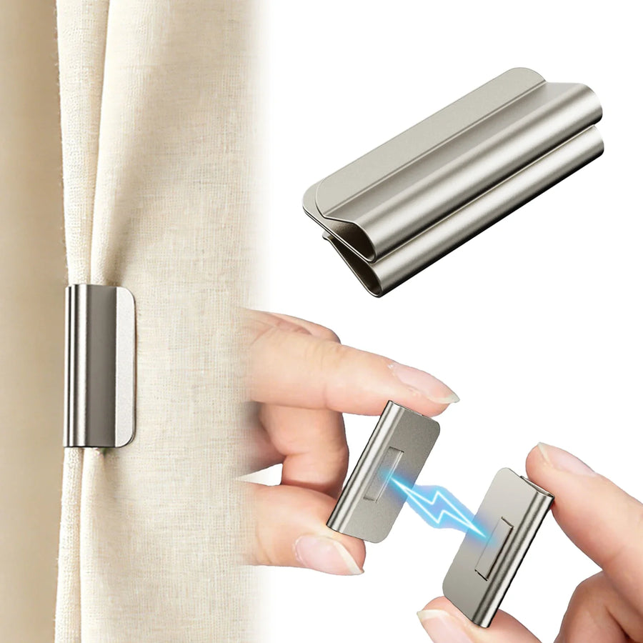 Curtain Lock Magnetic Light-Block Seal Clips - Image 7