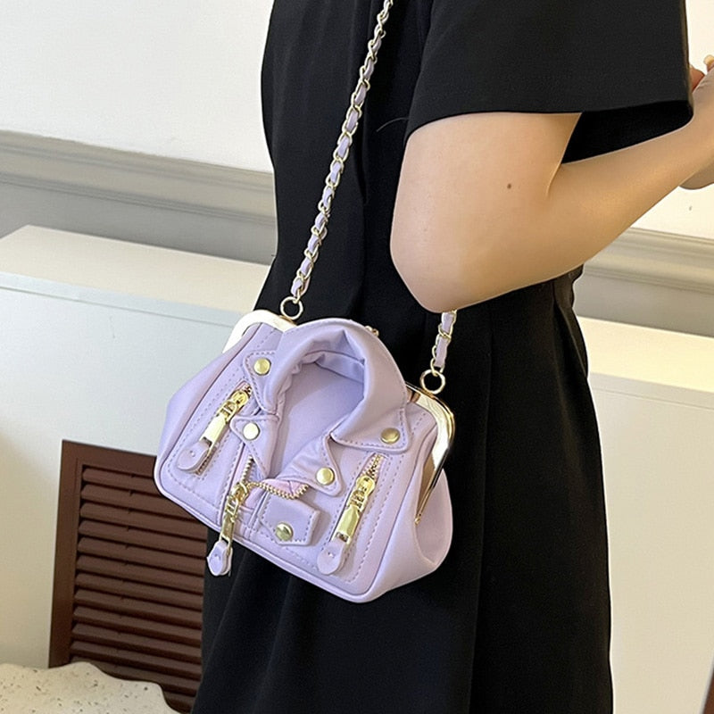 Funky Jacket Design Mini Shoulder Bag - Image 5