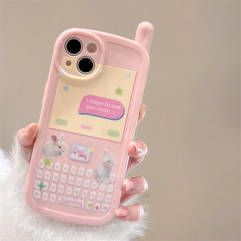 3D Korean Style Diamond Heart iPhone Case - Image 3