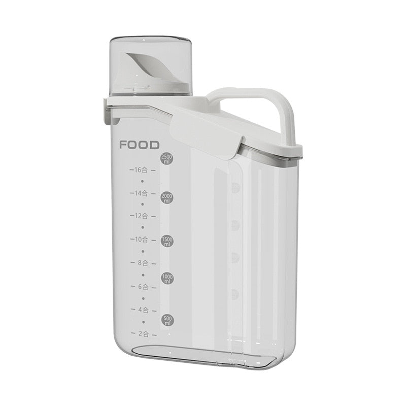 Transparent Measuring Food Storage Dispenser - Image 7