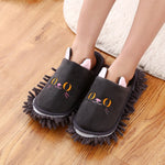 Home Helper Dust Cleaner Mop Slippers