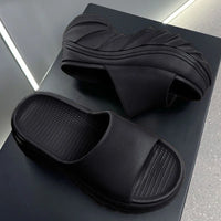 High Heel Soft Sole Platform Slippers - Image 8