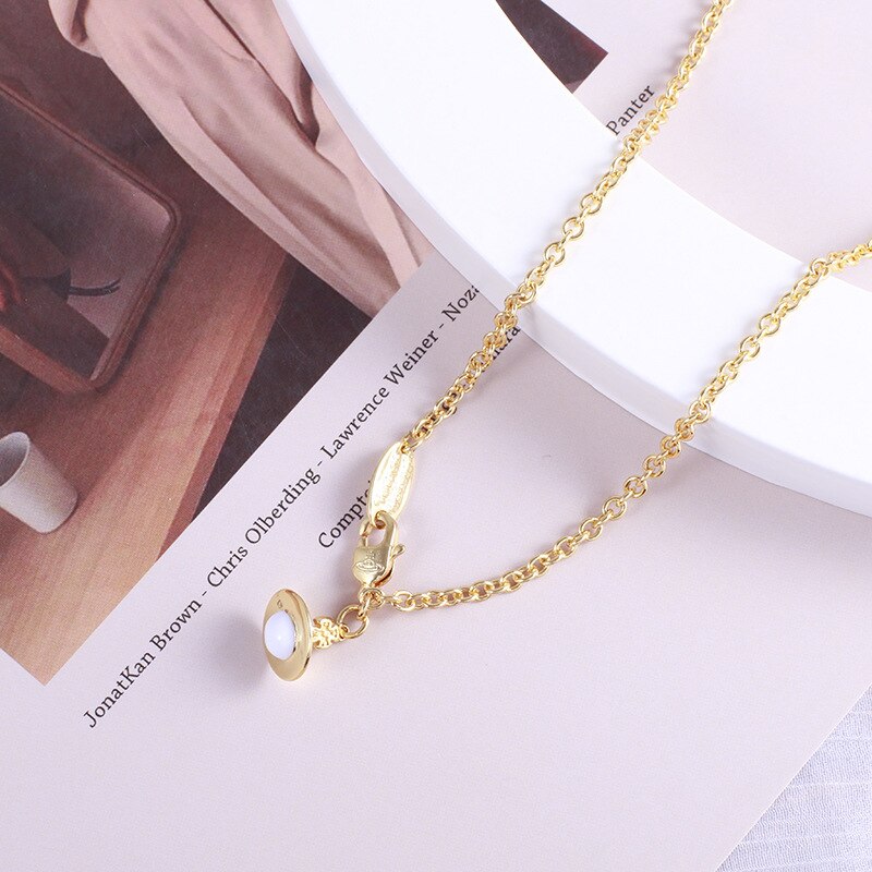 Gothic Mermaid Skull Necklace - Image 8