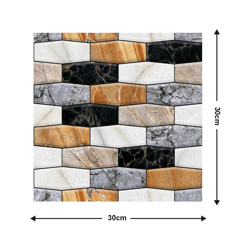 3D Wall Brick Pattern Decal - Image 16