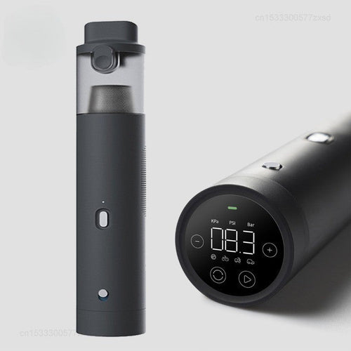 Powerful Suction Cordless Handheld Vacuum Emergency Tire Pump Inflator - Image 0