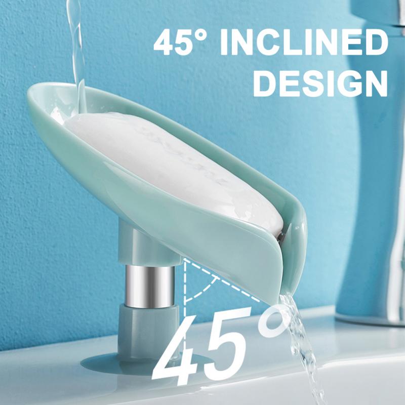 Self Adhesive Pastel Soap Holder Drainer - Image 1