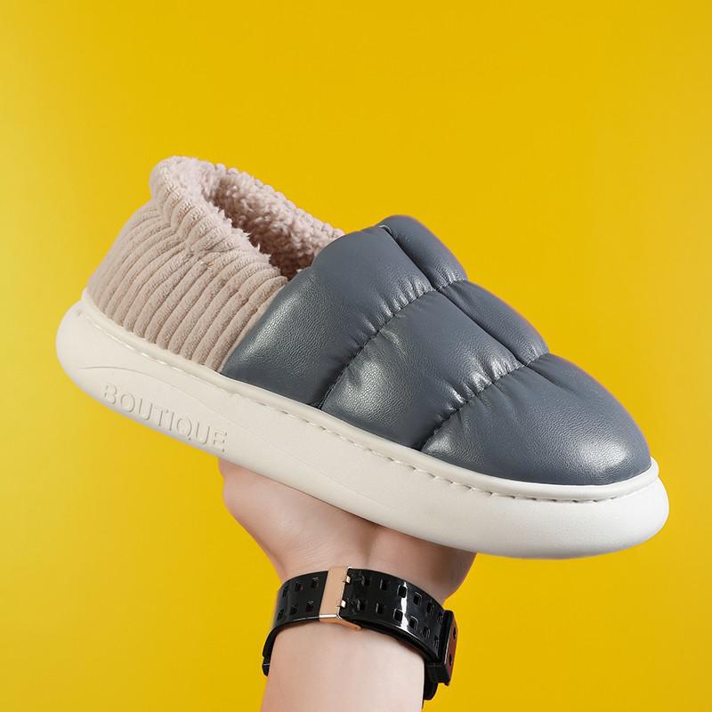 Winter Time Home Plush Slippers - Image 6