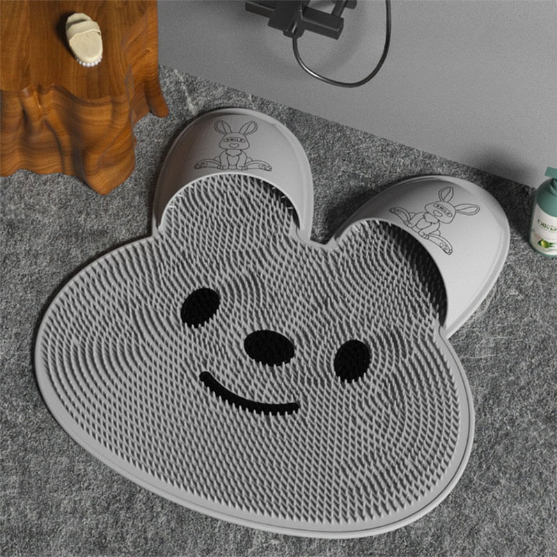 Massage Rabbit Bath Floor Mat - Image 0