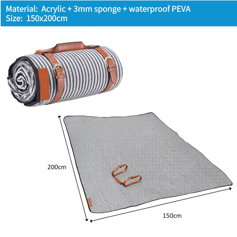 Waterproof Outdoor Foldable Beach Camping Mat - Image 6