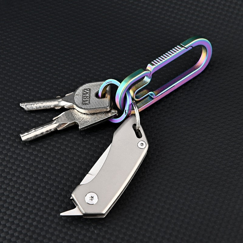 Titanium Alloy Pocket Keychain Knife