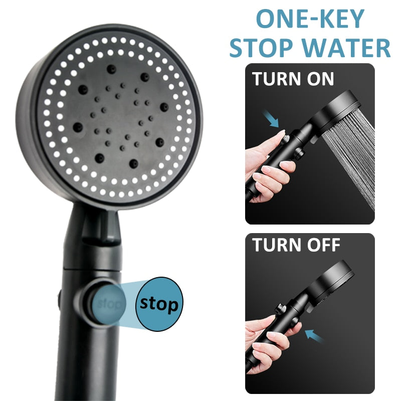 Adjustable Multi Mode High-Pressure Shower Head