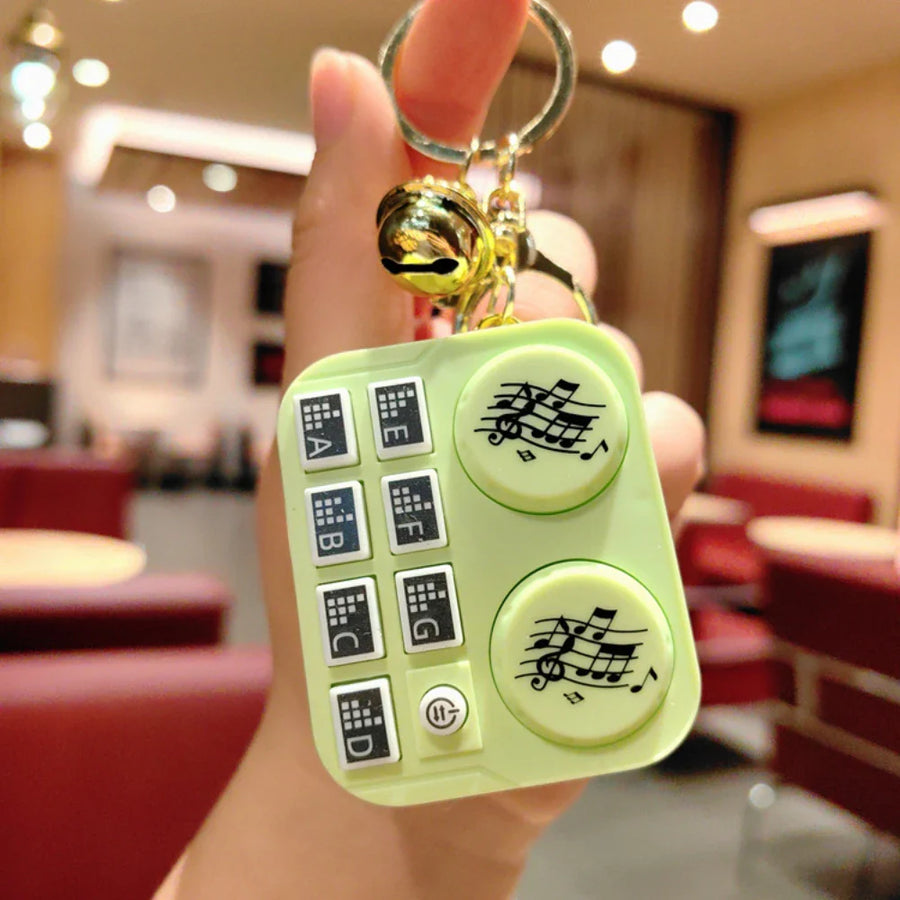 Mini DJ Turntable Toy Keychain - Image 4